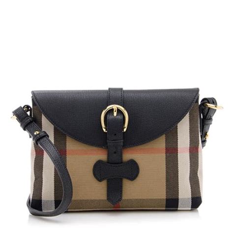 Burberry House Check Milton Small Crossbody Bag